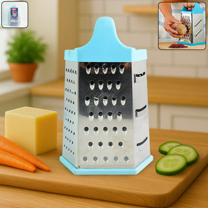 Ritu 7-in-1 Steel Grater – Hexa Design