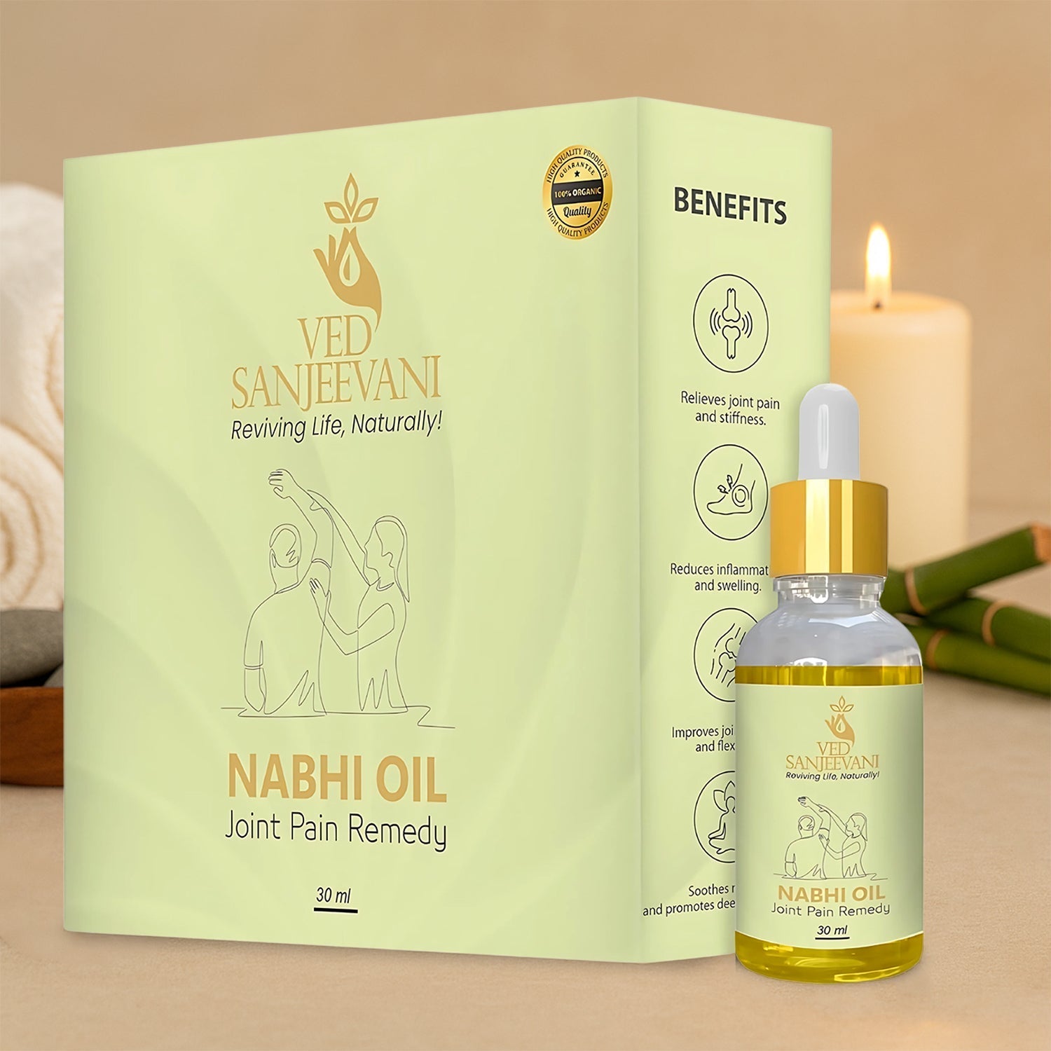 Ved Nabhi Oil – Pain Relief