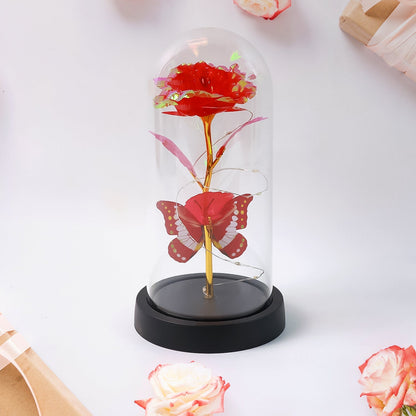 Crystal Rose Light Dome