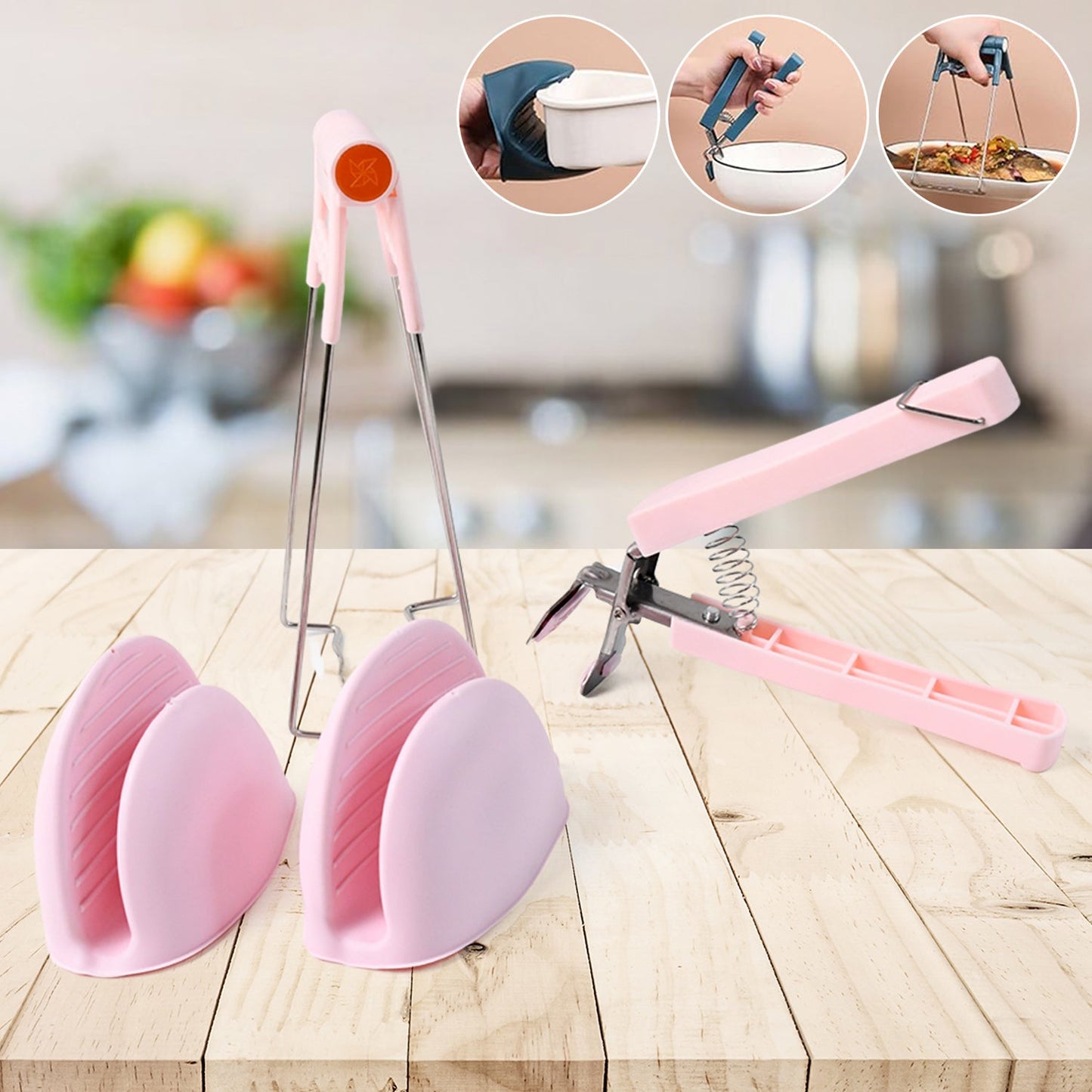 Safe Grip Kitchen Helper Set