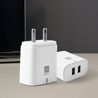 iBall 3.1A Dual USB Wall Charge
