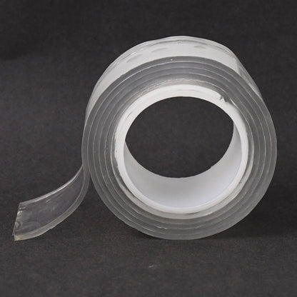 Sticky Double Sided Tape Washable Adhesive Tape Reusable (Thin / 6.5×3 Cm / 1 Pc)