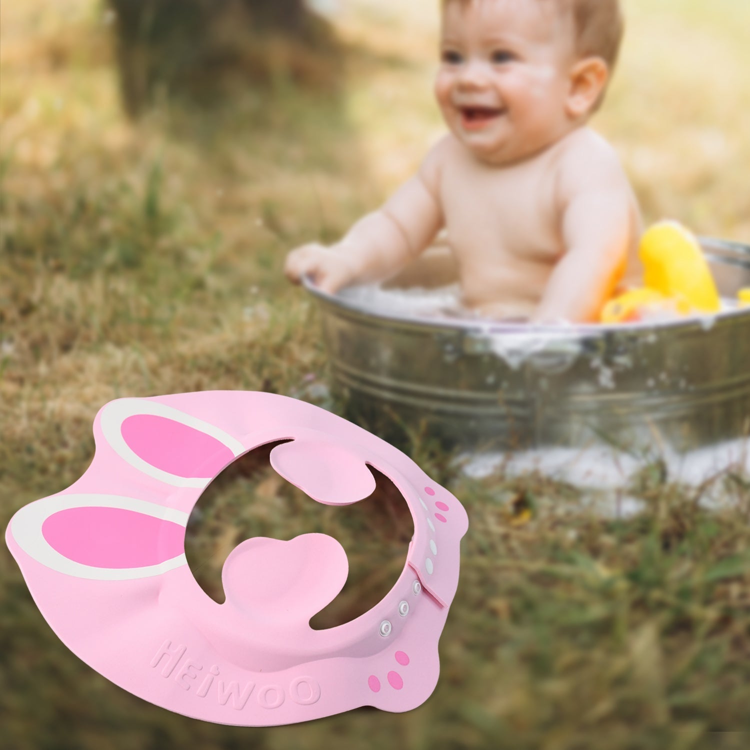 Aqua Bunny Head Protector