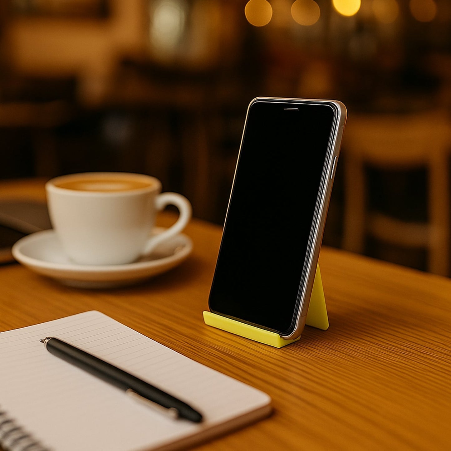 Multifunctional Plastic Mobile Phone Stand & Pen Holder (2 Pc & mix color)