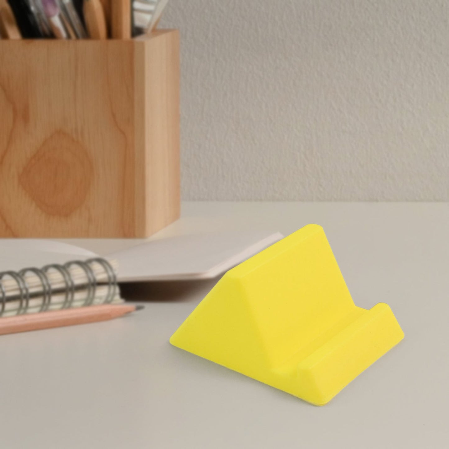 Compact Plastic Mobile Phone Holder Stand (1 Pc & Mix Color)