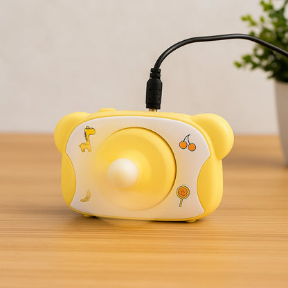 Cute Bear-Shaped Mini Rechargeable Fan (1 Pc)