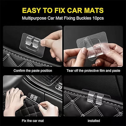 Transparent Self-Adhesive Wall Wire Clip Hold (1 Pc)