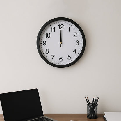 Classic Wall Clock for Home and Office – Mix Design Round 1 Pc Assorted Pattern