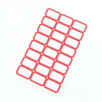 Multipurpose Writable Blank Label Sticker Sheets (1 Sheet)
