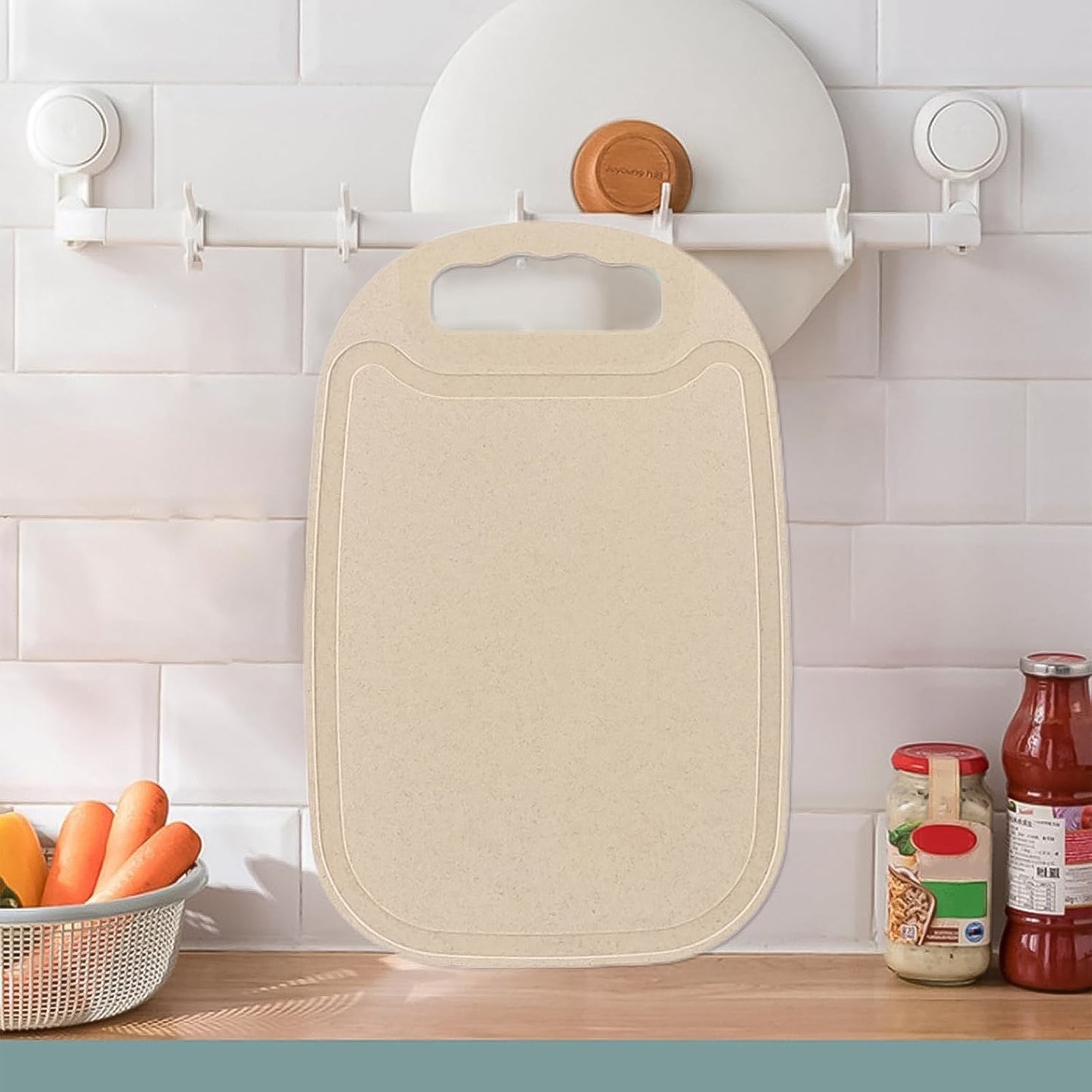 Anti-Skid Plastic Chopping Board