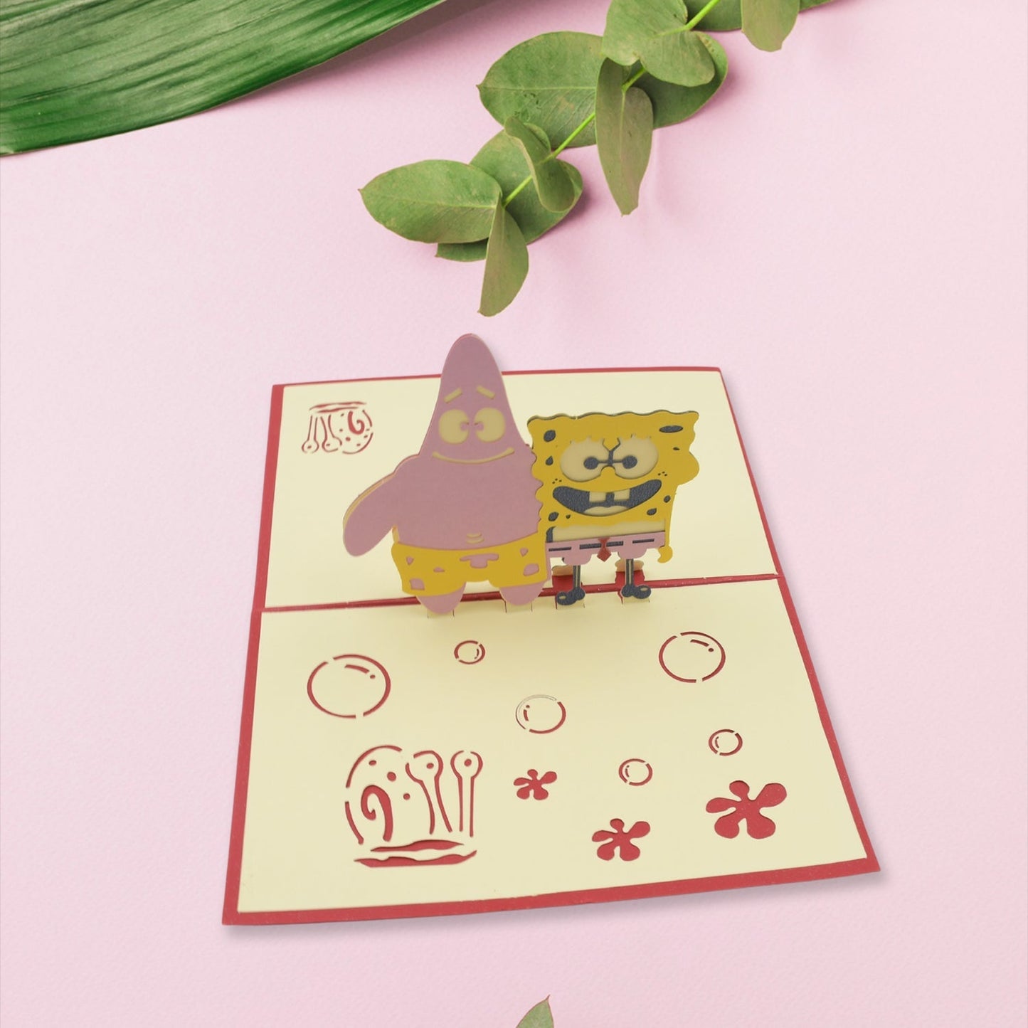 Detailed 3D -up card with intricate birthday decoration