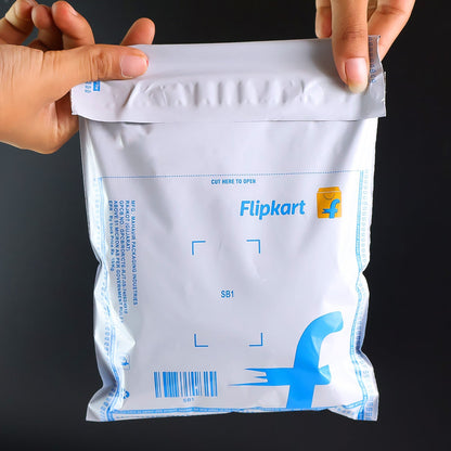 Flipkart Branded Security Courier Bags Big Size, 100 Pcs Set