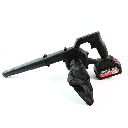 Multi-Purpose Home and Garden Air Blower Kit with Collection Bag for Easy Cleaning