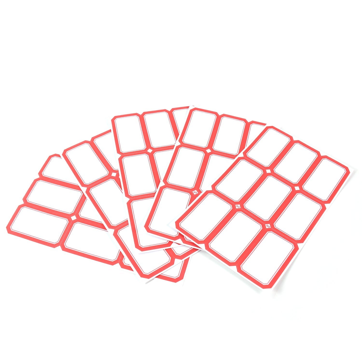 White Blank Label Stickers