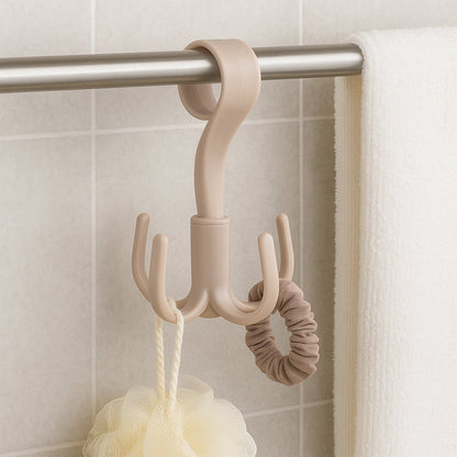 Multi-Use Swivel Hook Rack