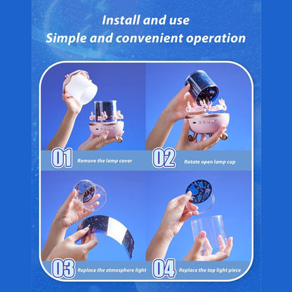 Wonder Whirl Rotating Light