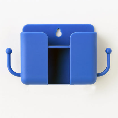 Wall Fixable Blue Mobile Stand 