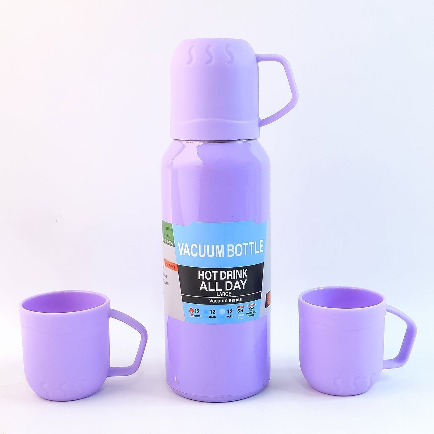 Purple Thermal Flask Set