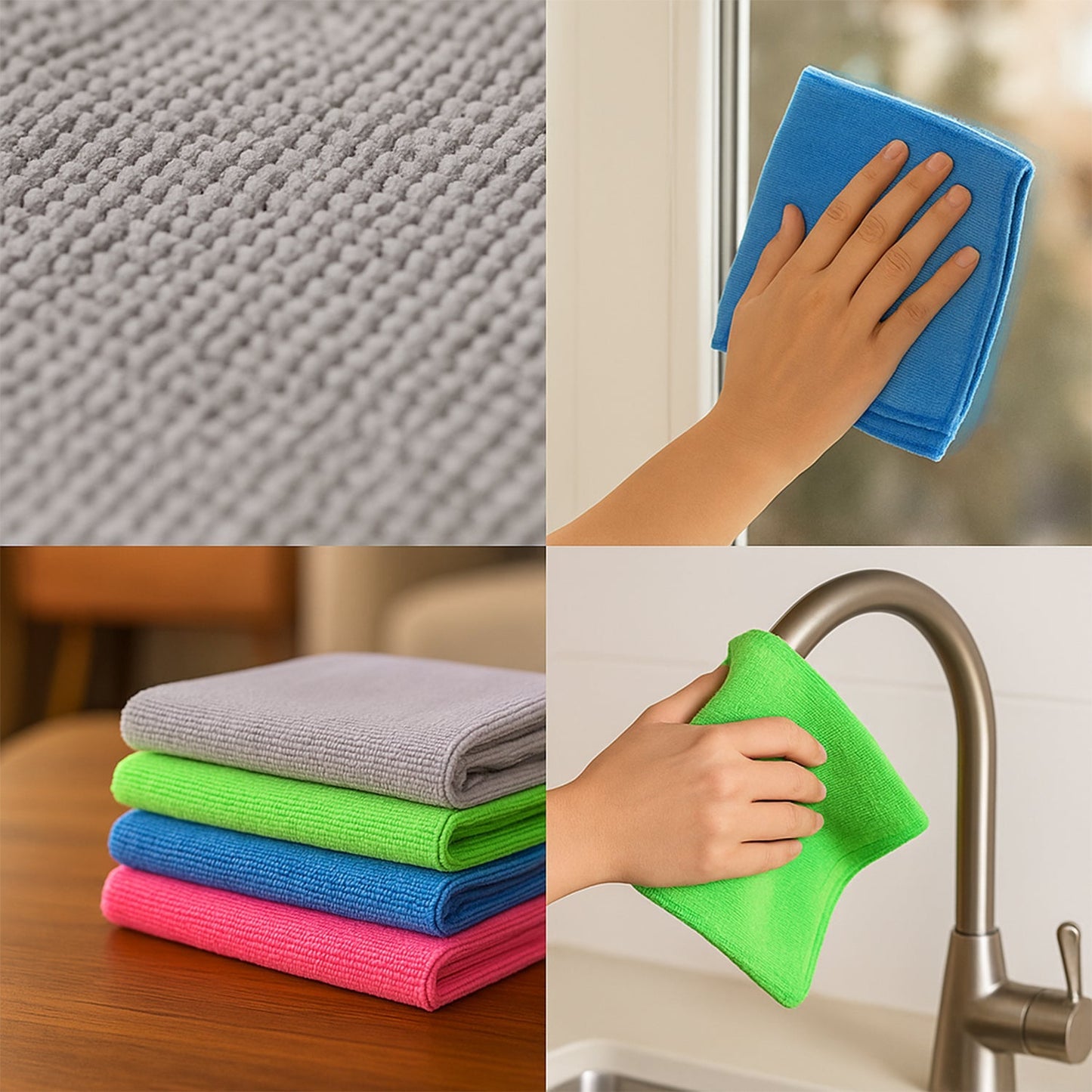 High-Absorbent Microfiber Cloth