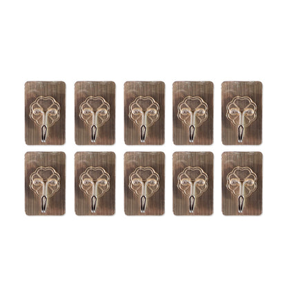 Kitchen & Bathroom Plastic Adhesive Wall Hanger