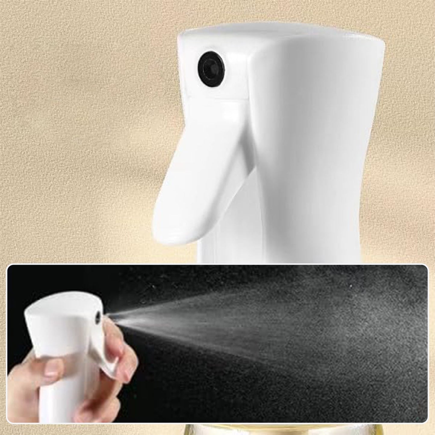 Glass Oil Spray Bottle - Versatile Kitchen Gadgets (250 ML Approx / With White Box)