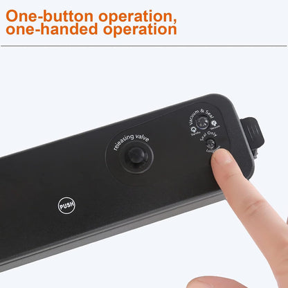 Vacuum Sealer Machine with 10 Bags, Automatic Hands-Free, Smart Food Preservation (1 Set)