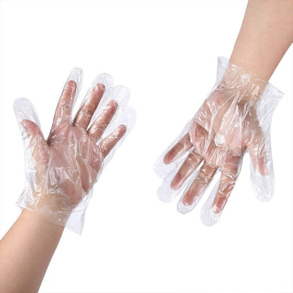 Eco-Friendly Kitchen Hand Gloves, Disposal hand gloves, Free size (100 Pc)