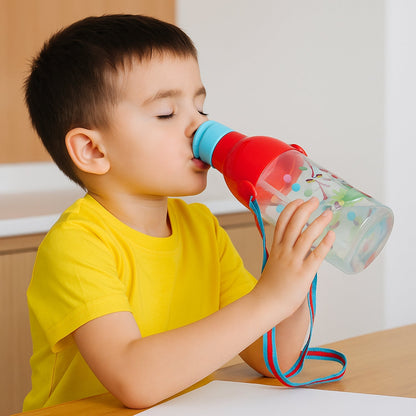 900ml Insulated Water Bottle with Dori & Straw: Leakproof, BPA-Free, Sports Bottle