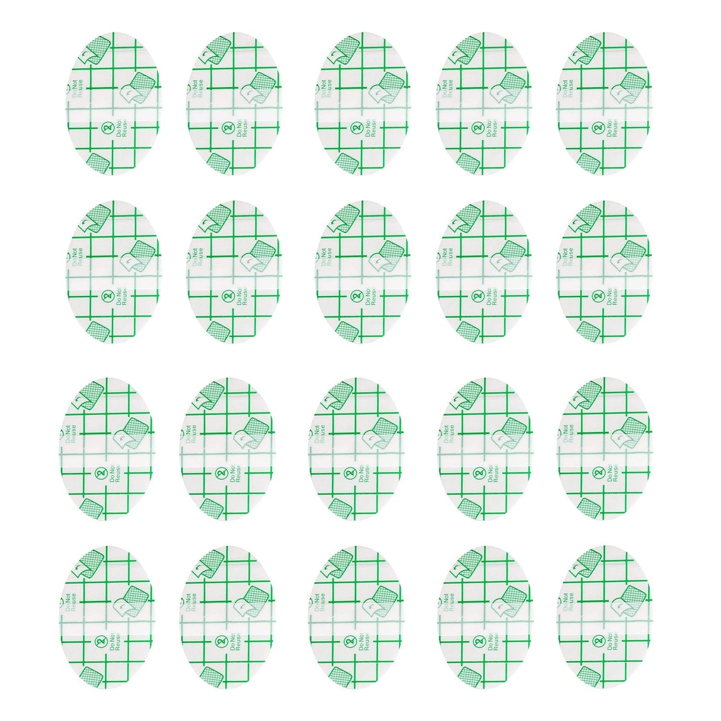 Baby Waterproof Ear Stickers, Heel Invisible Foot Sticker 