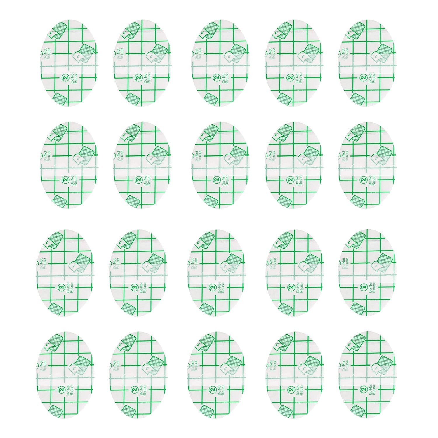 Baby Waterproof Ear Stickers, Heel Invisible Foot Sticker 