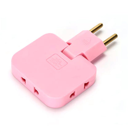 Wireless 3in1 Foldable Wall Plug Socket