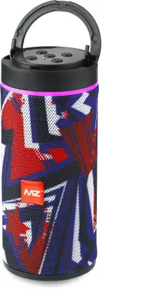 MZ KT-125 ( PORTABLE BLUETOOTH SPEAKER ) Dynamic Thunder Sound With High Bass & Mobile Stand 10 W Bluetooth Speaker  (Multicolour & Design, Stereo Channel)