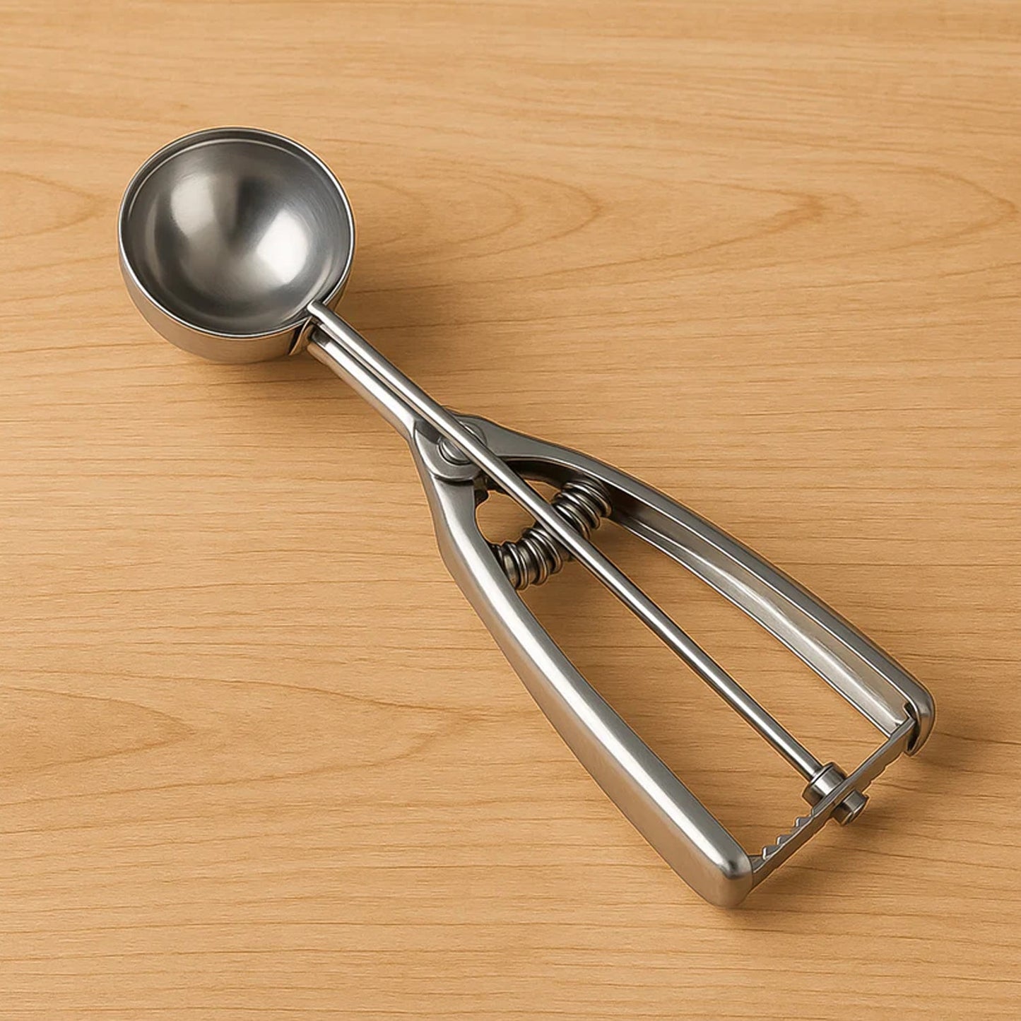 Stainless Steel Ice Cream Scoop (1 Pc)