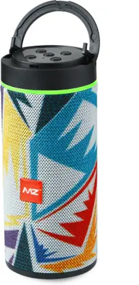 MZ KT-125 ( PORTABLE BLUETOOTH SPEAKER ) Dynamic Thunder Sound With High Bass & Mobile Stand 10 W Bluetooth Speaker  (Multicolour & Design, Stereo Channel)