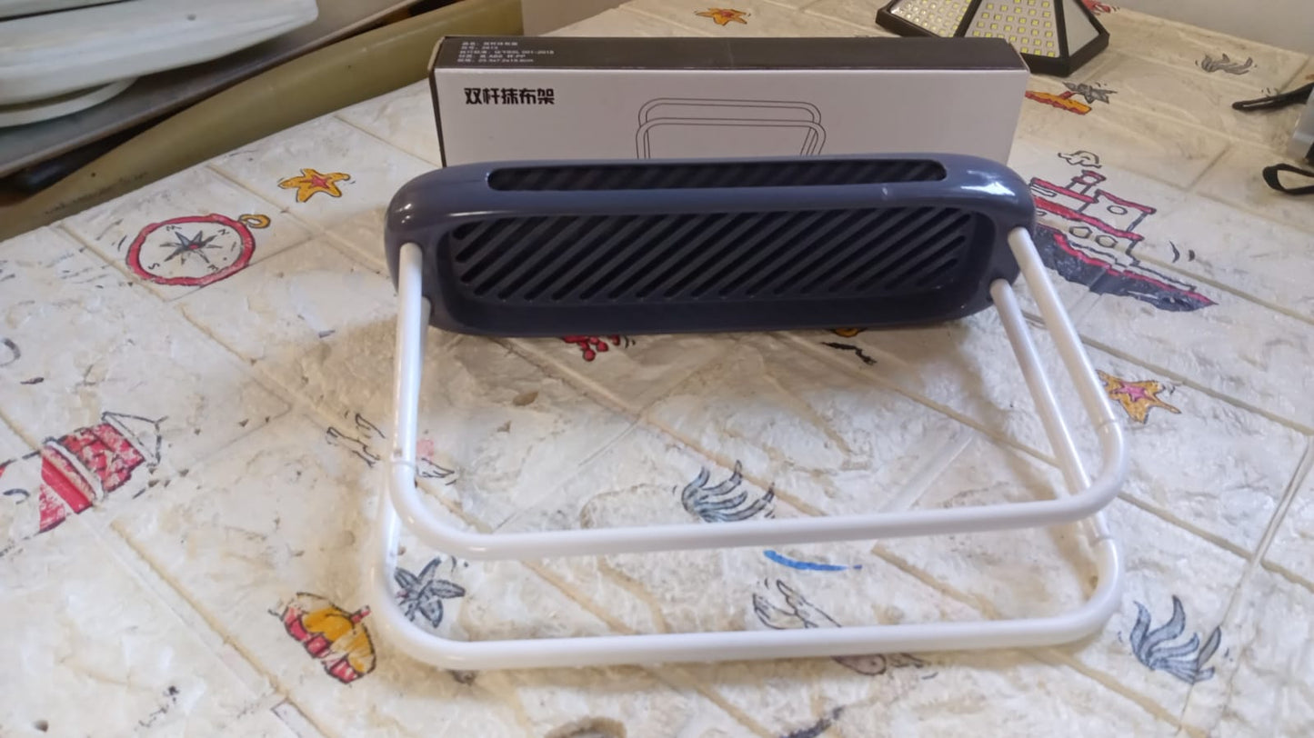 Kitchen Storage Rack for Dish Towels & Cloths (1 Pc, Organizer)