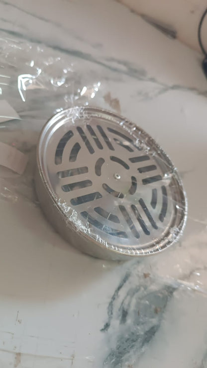 Decorative Mosquito Coil Holder Mosquito Coil Container, Incense Holder Safe Burning Coil Tray for Home Patio Pool Side Outdoor, Metal Tray