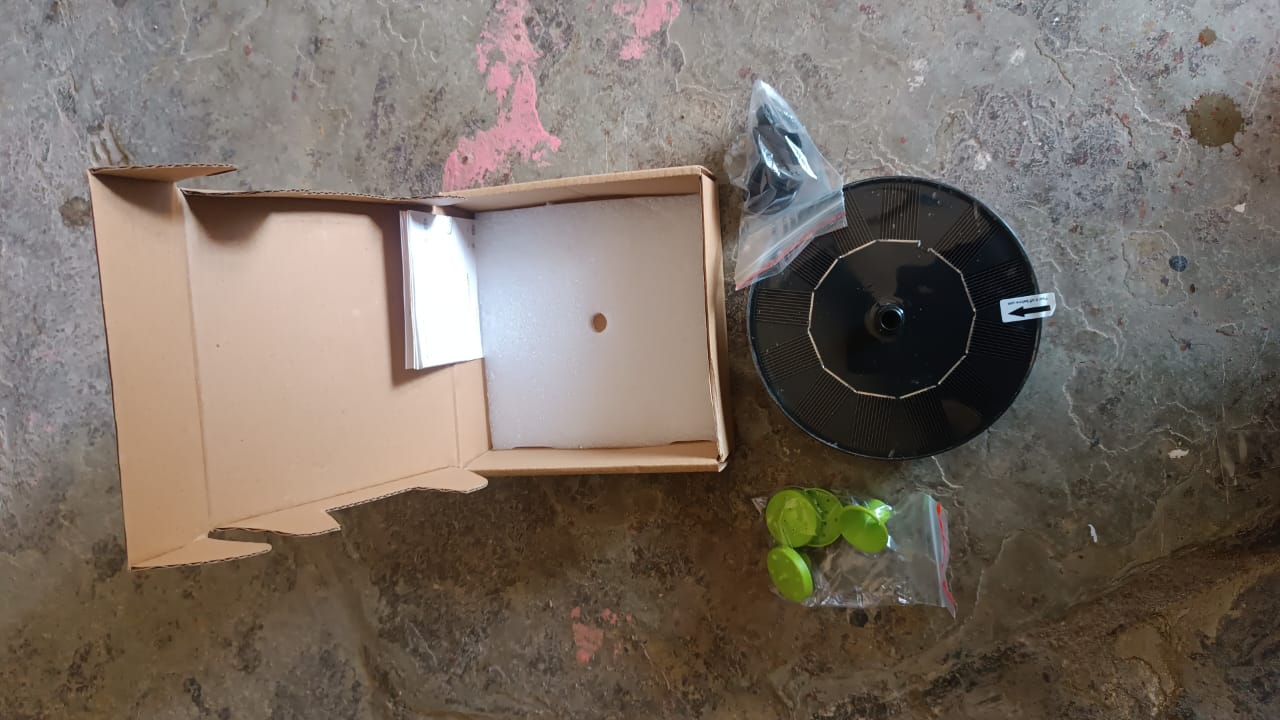 Solar-Powered Garden Fountain Pump 1 Set