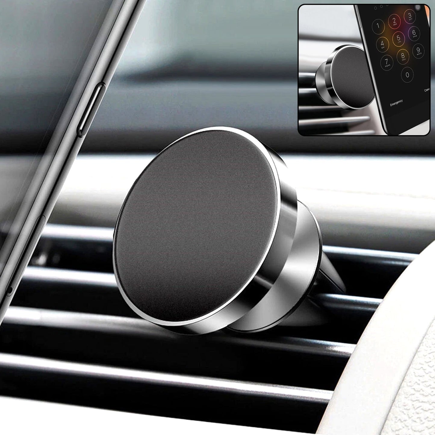 360° Rotating Magnetic Phone Holder Stand (1 Pc)