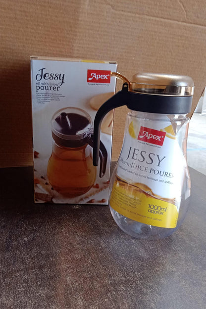 Apex Jessy Oil and Juice Pourer Dispenser Bottle Approx 1000ml (1 Pc)