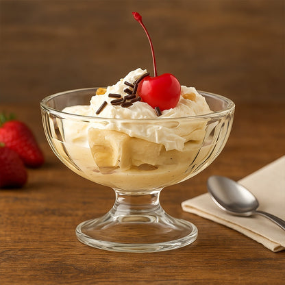 Classic Ice Cream Serving Glass