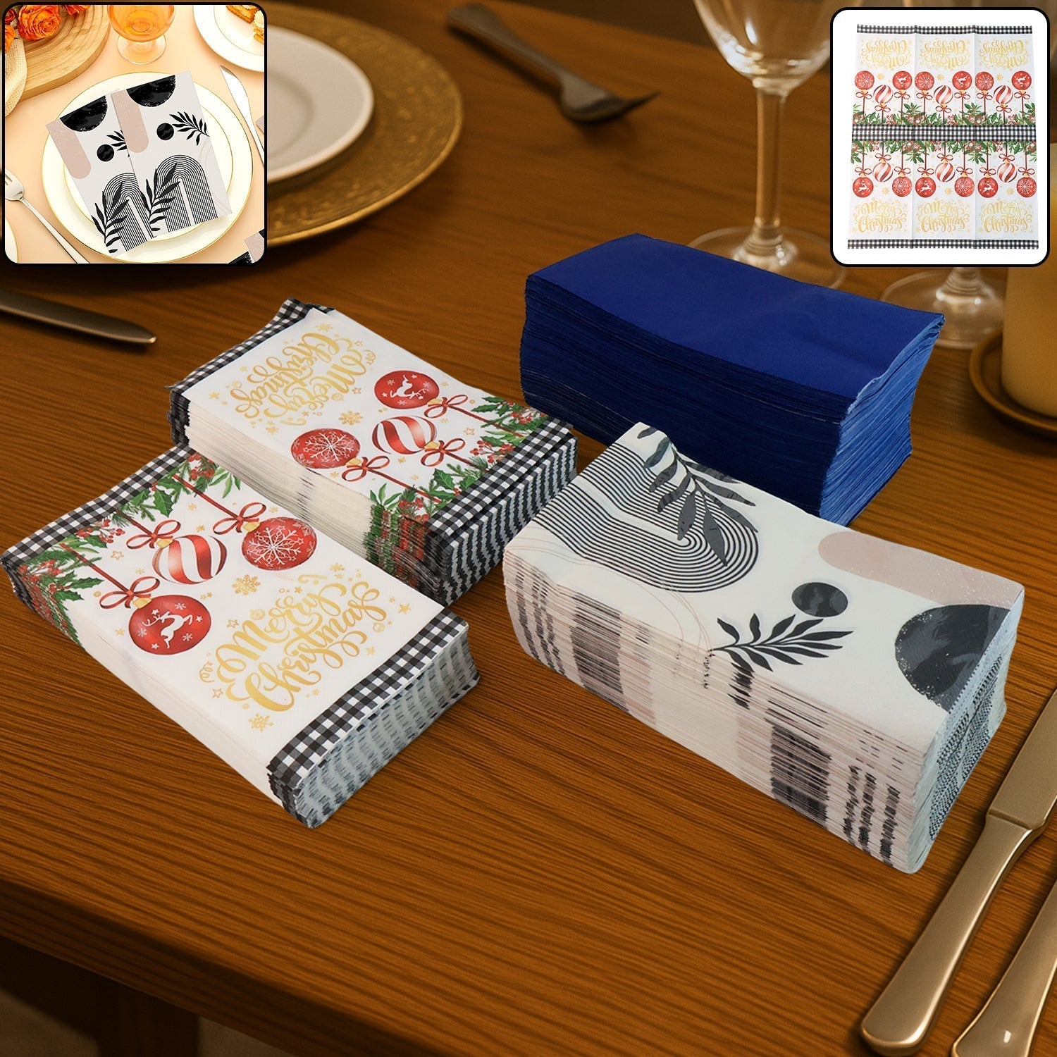 Premium Soft Disposable Paper Napkins