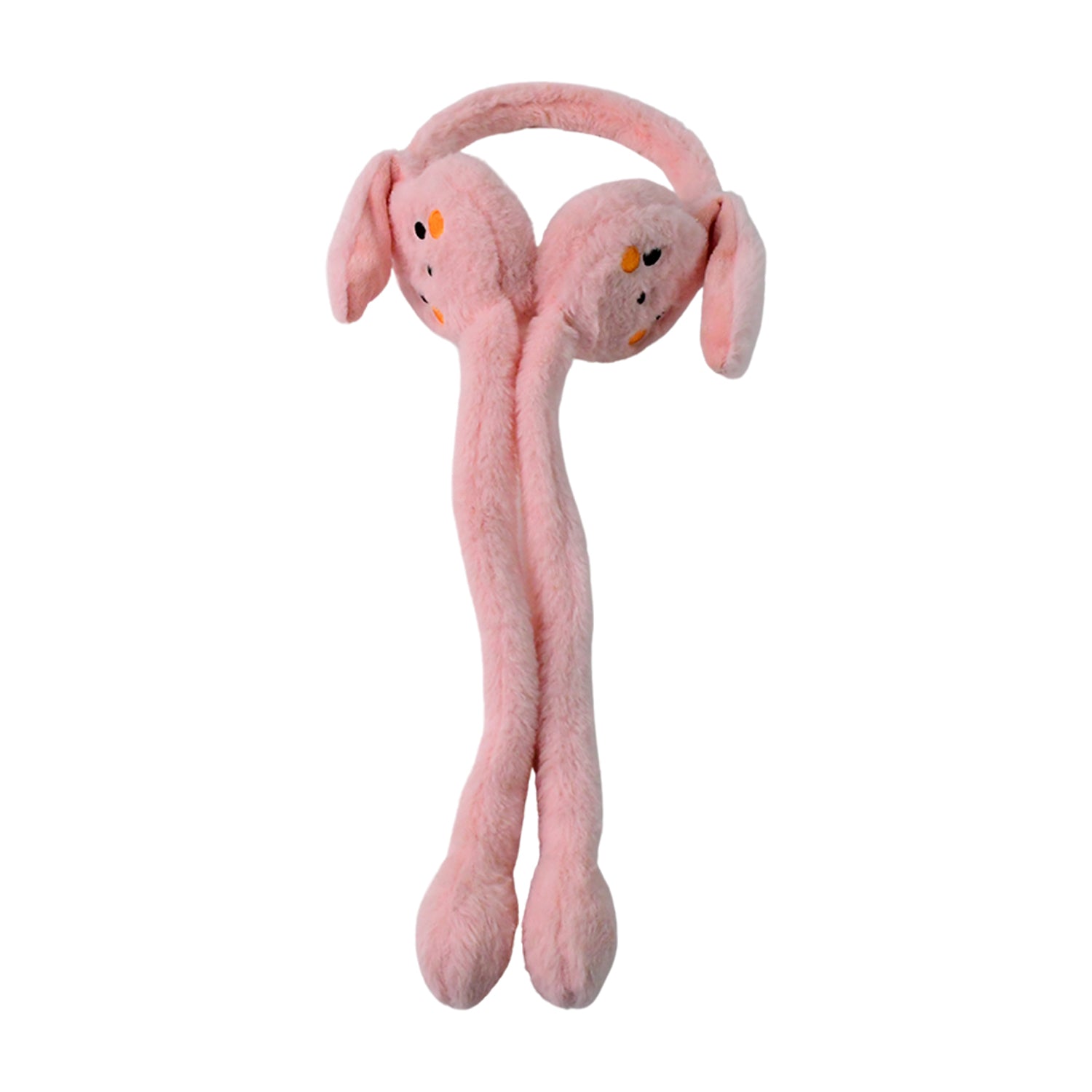 Playful Jumping Rabbit Ear Cozy Earmuffs